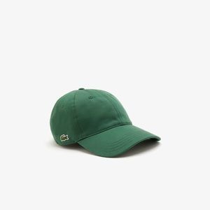 NEW Lacoste hat baseball cap green one size $30 NWT